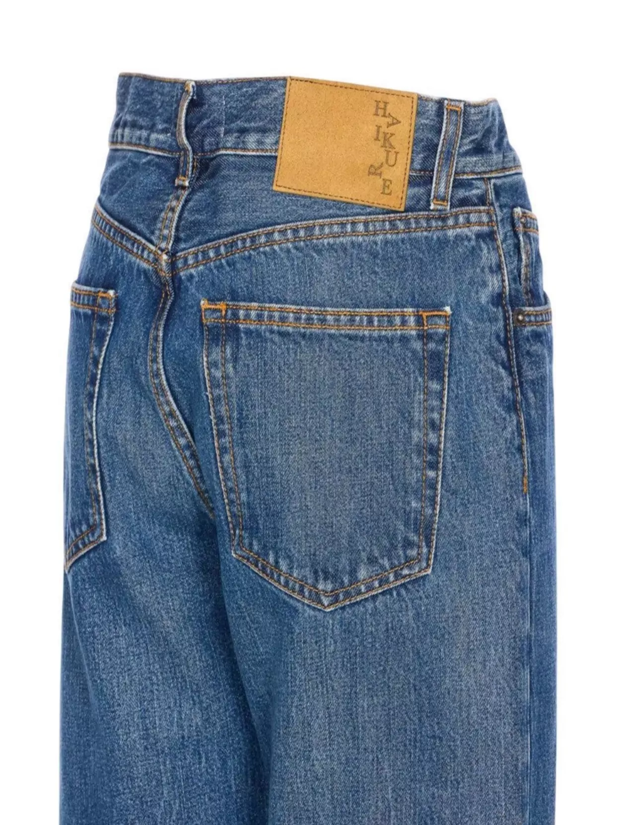 Haikure Star Authentic Dark Wash Jeans Authentic Dark Wash In Blue
