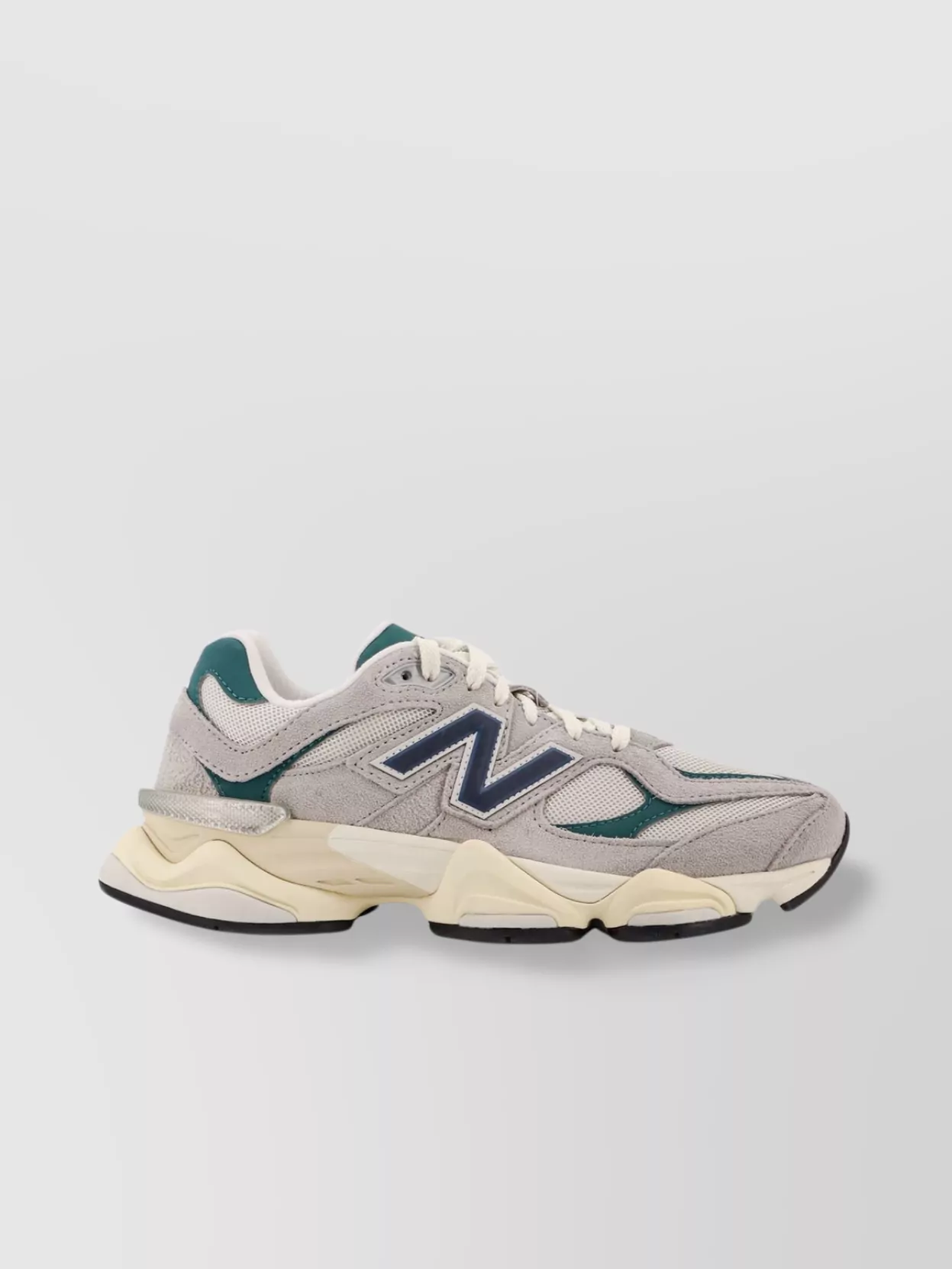 New Balance Mesh And Suede Sneakers With Logo On The Side