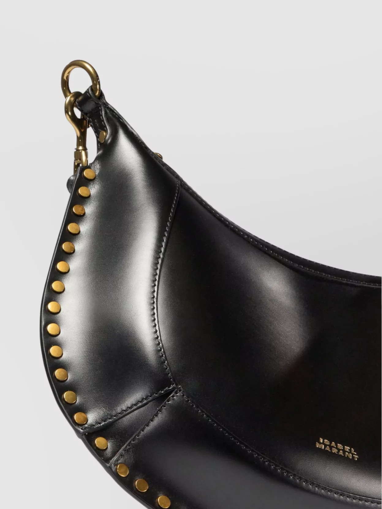 Isabel Marant Adjustable Strap Studded Detailing Shoulder Bag