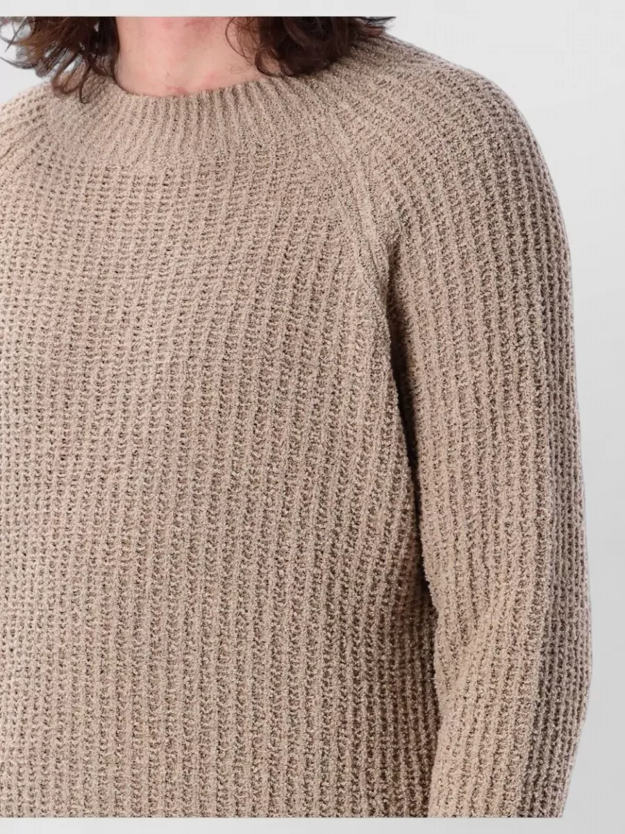 Sunflower Ribbed Organic Cotton Crewneck Jumper