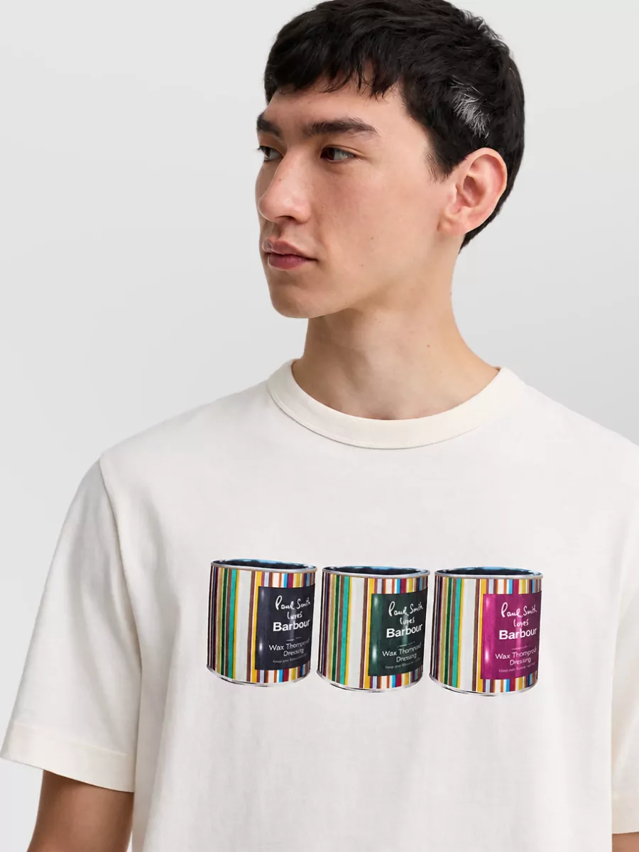 Barbour Cotton Printed Short-Sleeve T-Shirt