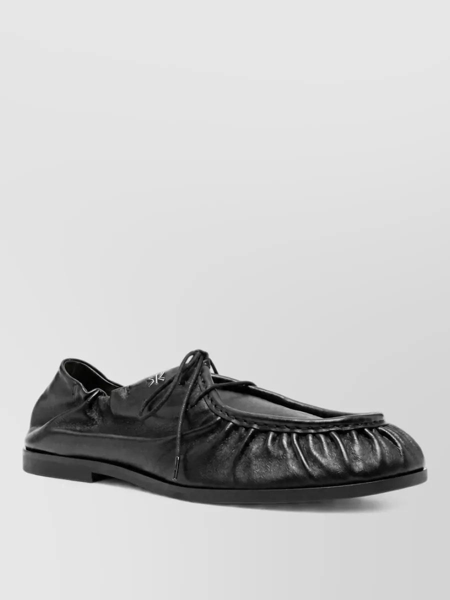 Kenzo leather derbies