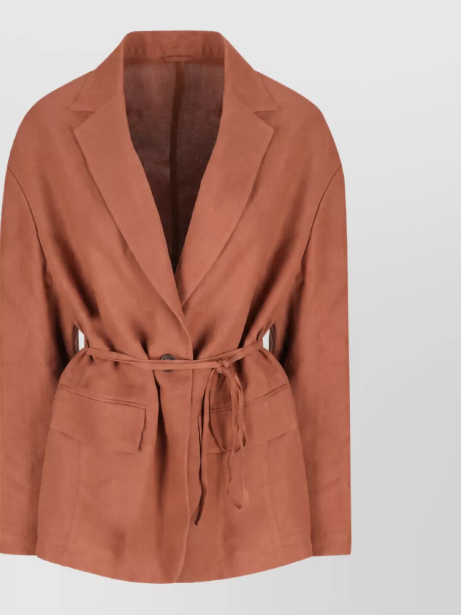 Brunello Cucinelli single breasted coat