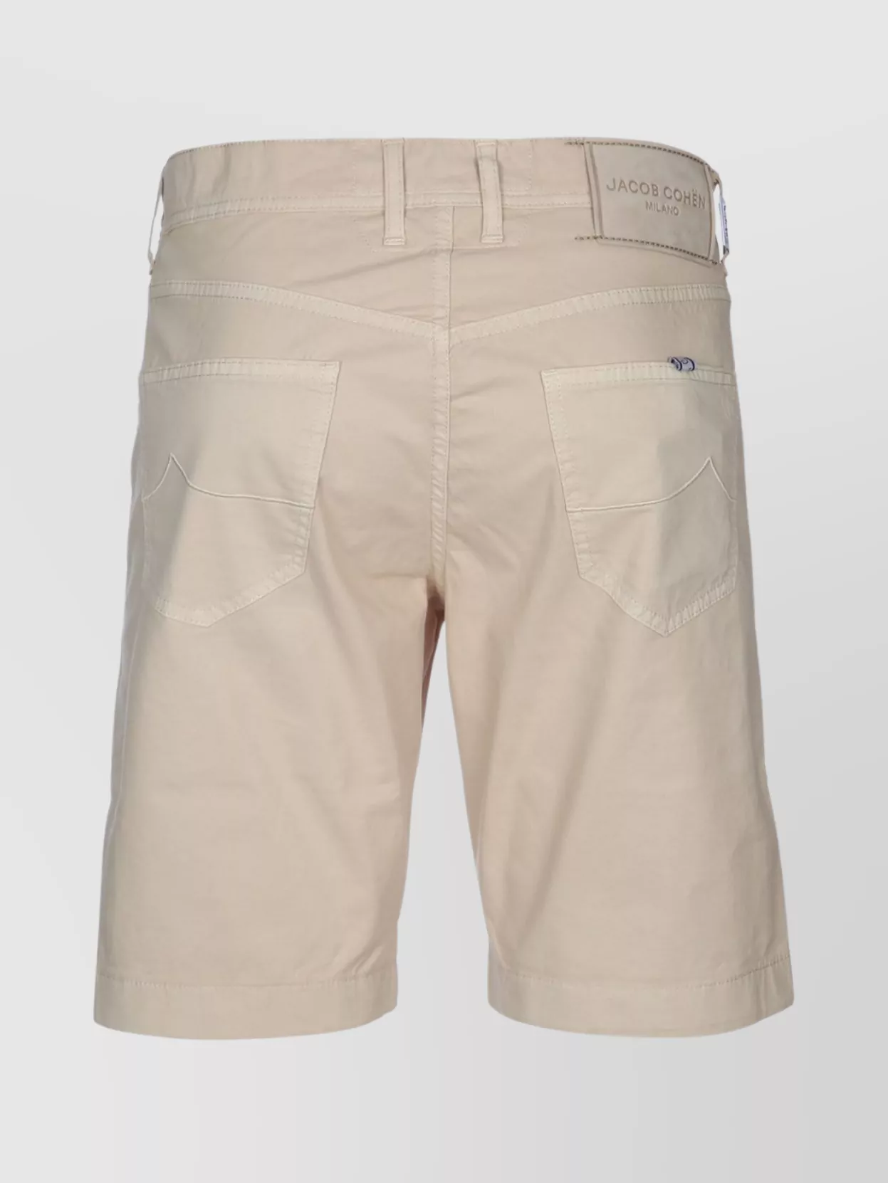 JACOB COHEN TAILORED SHORTS WITH POCKETS AND BELT LOOPS