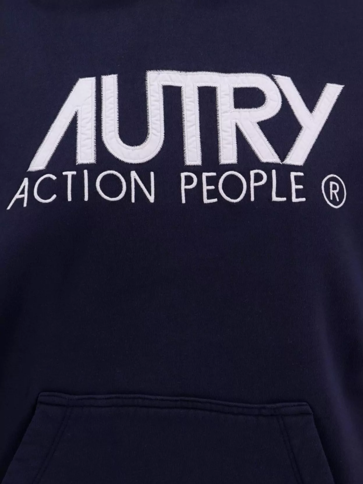 Autry Cotton Sweatshirt With Embroidered Logo In Multi