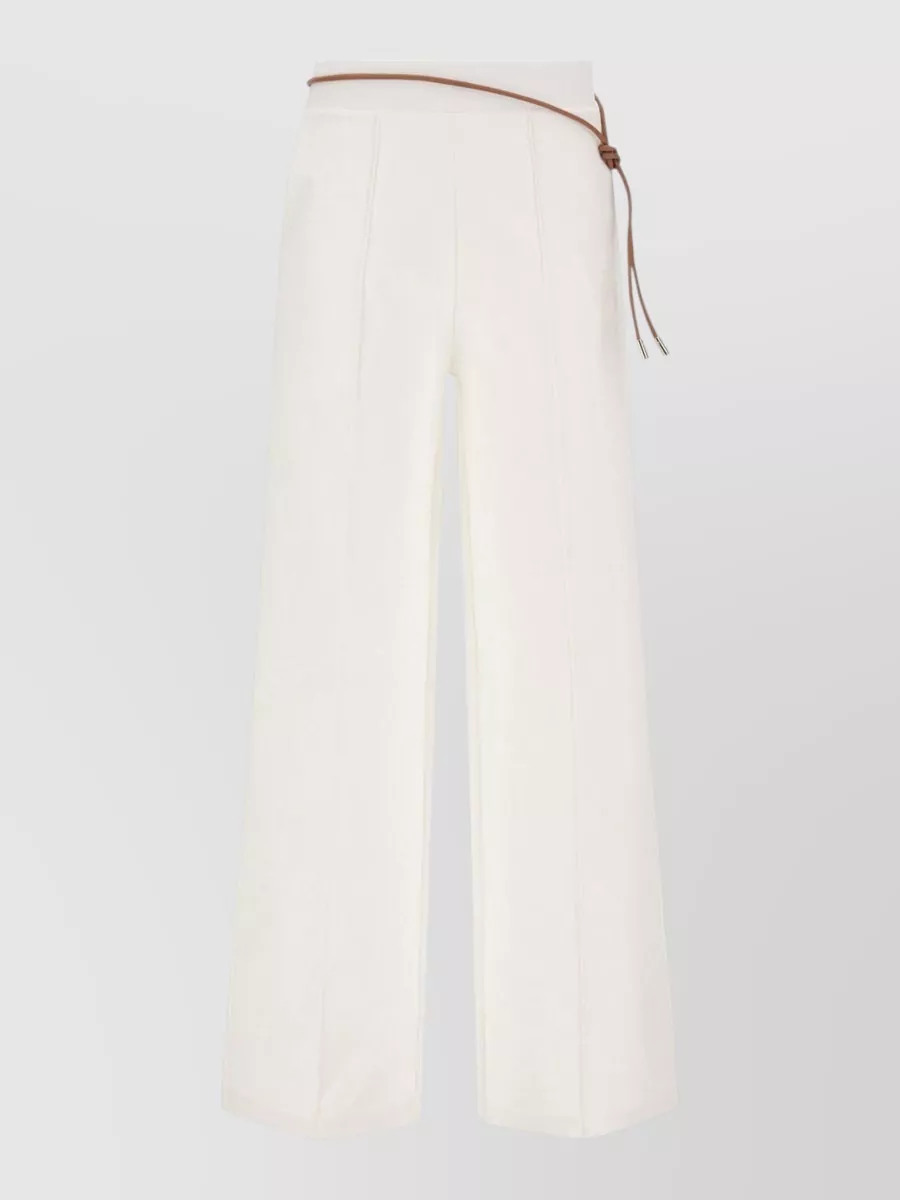Herno pleated wide-leg trousers