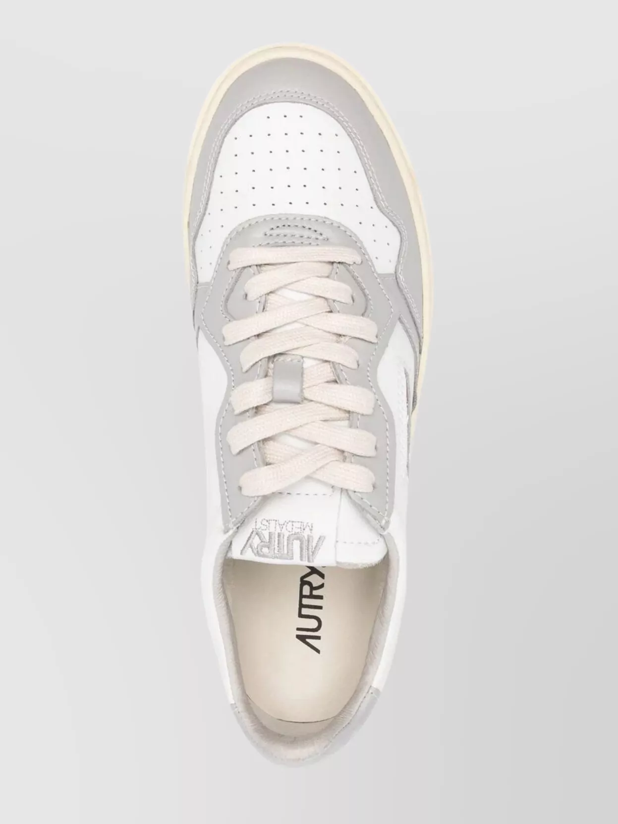 Autry Two-Tone Calfskin Sneakers For Men