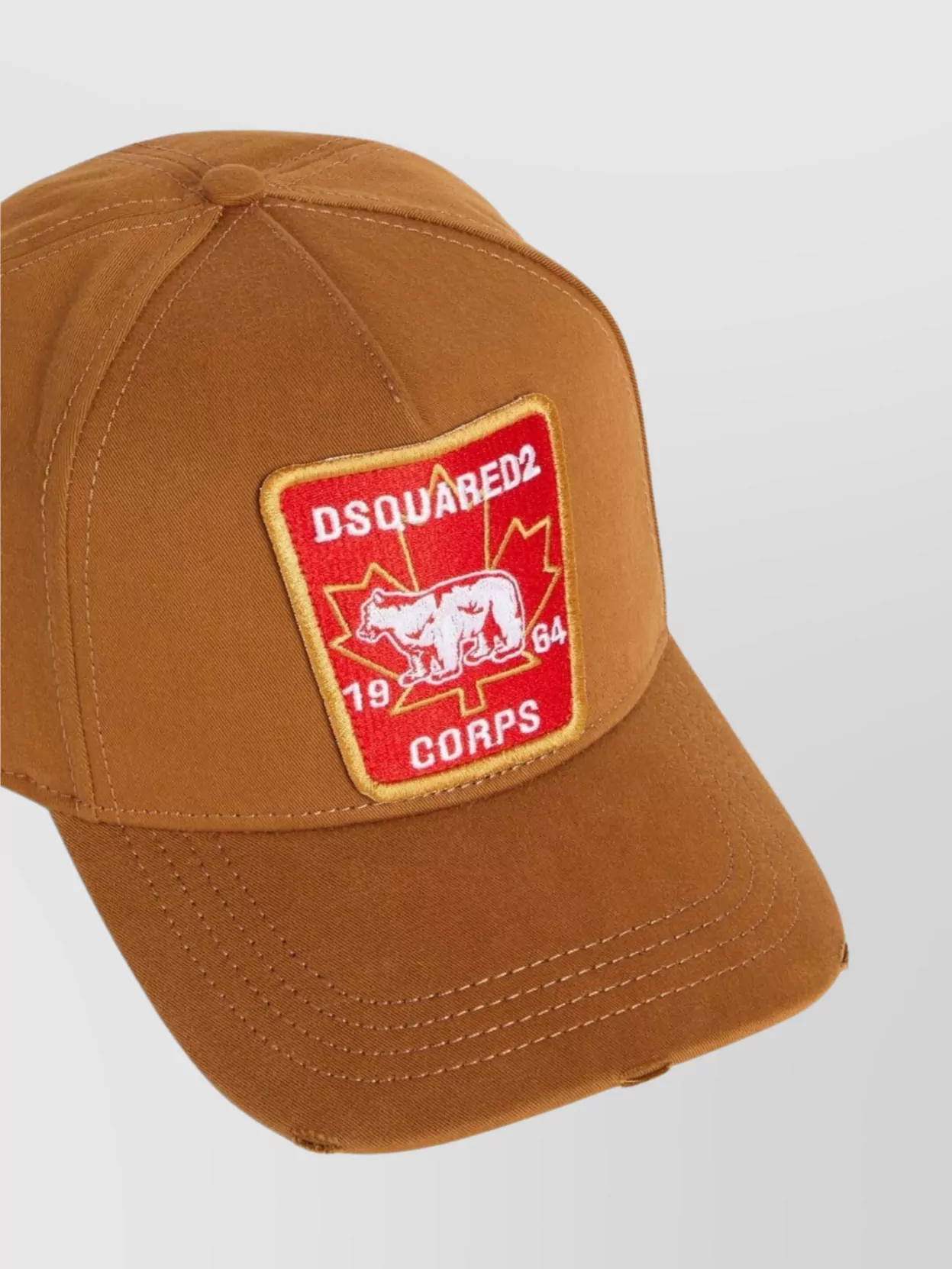Dsquared2 Cap Patch Curved Brim