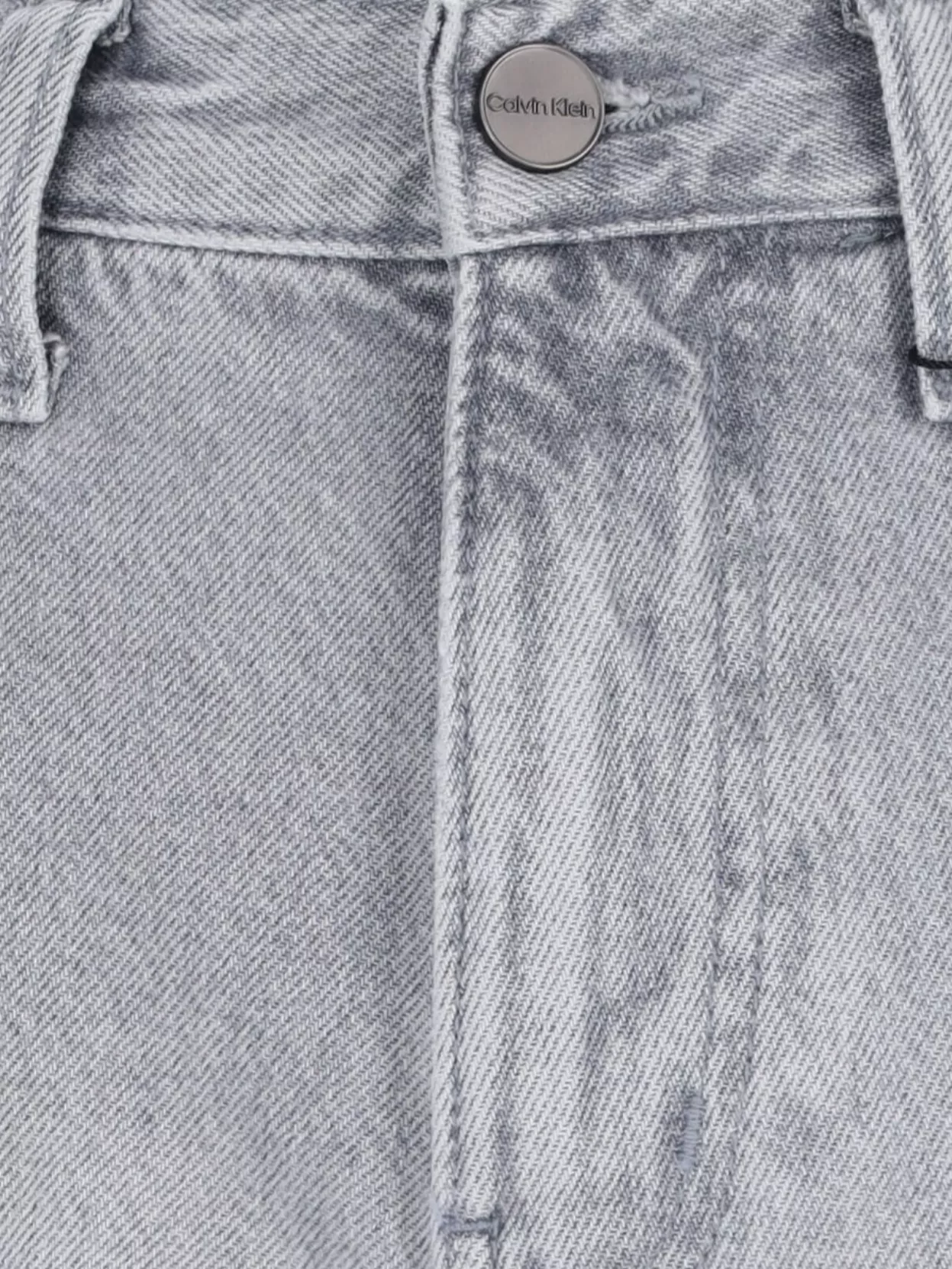 Calvin Klein Straight Trousers With Belt Loops And Flared Design
