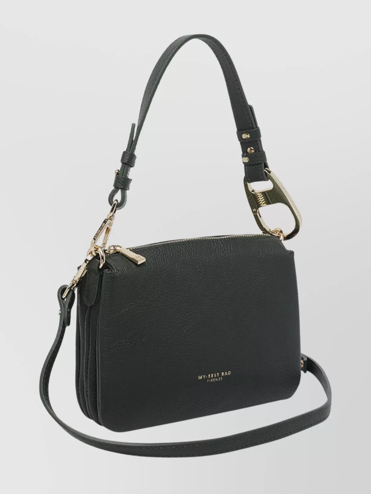 My Best Bag Firenze Textured Shoulder Bag Adjustable Strap