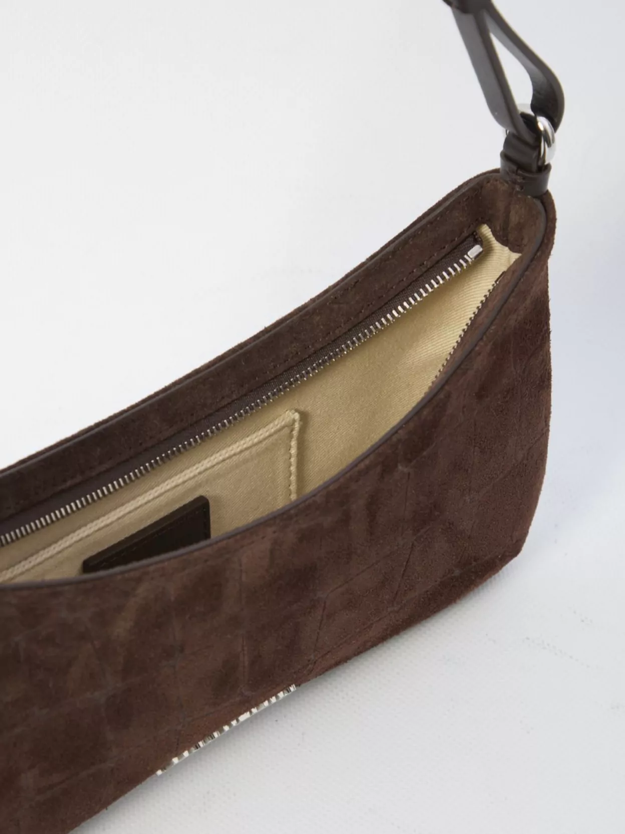 Jacquemus Crocodile Pattern Shoulder Bag With Bead Handle