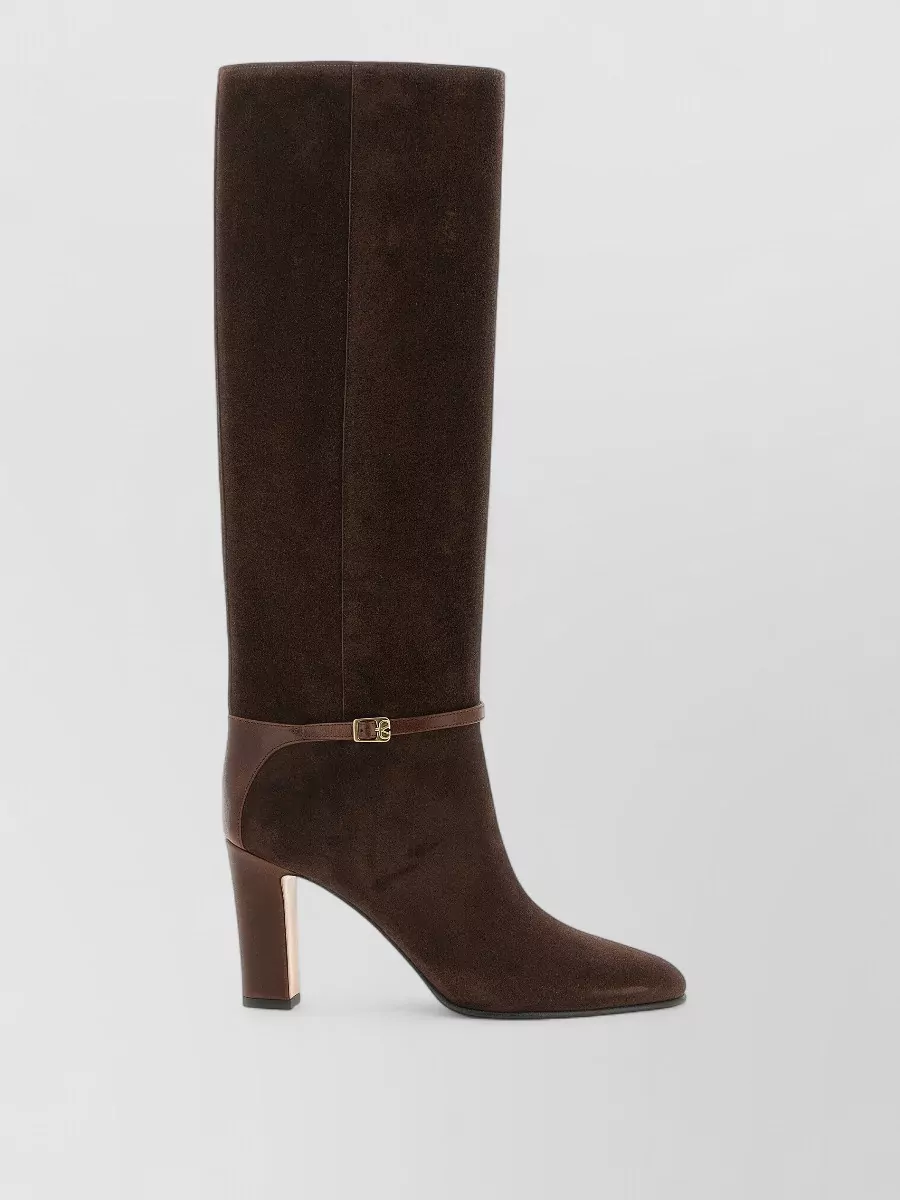 Valentino Garavani leather knee-high boots