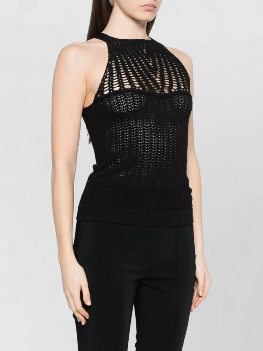 Iro Open Knit Tank Top
