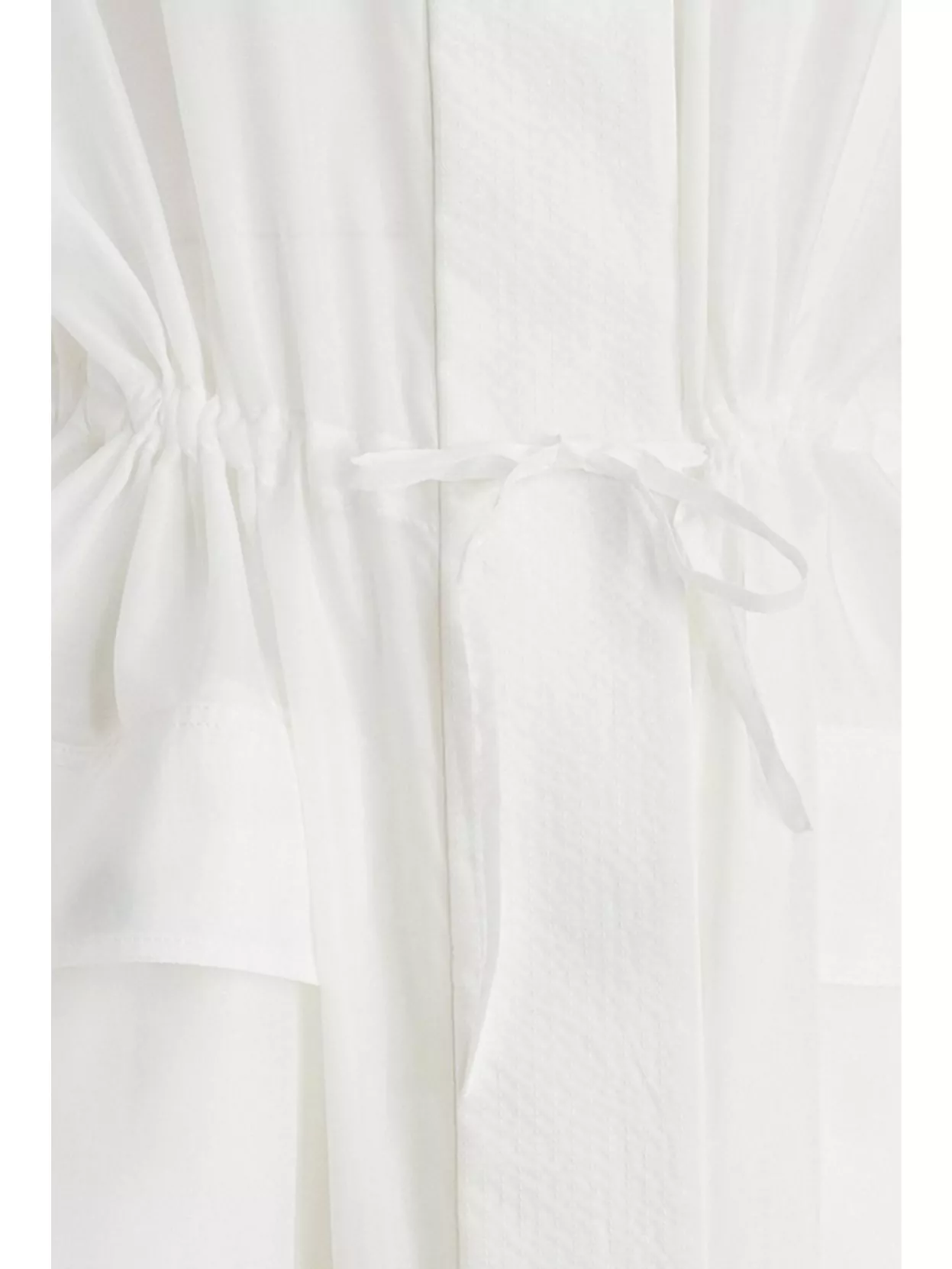 Ferragamo Silk Blend Chiffon Trenchcoat With Removable Hood