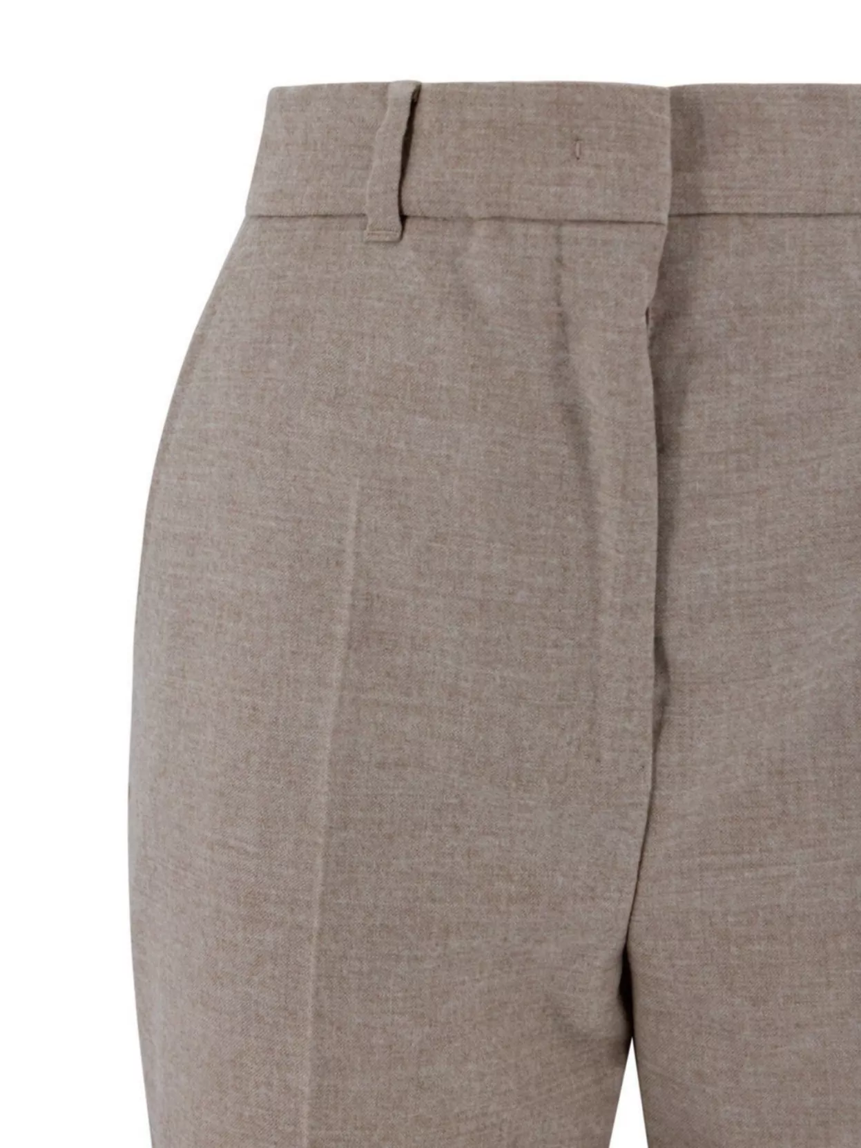 S Max Mara Tailored Wool Flannel Trousers