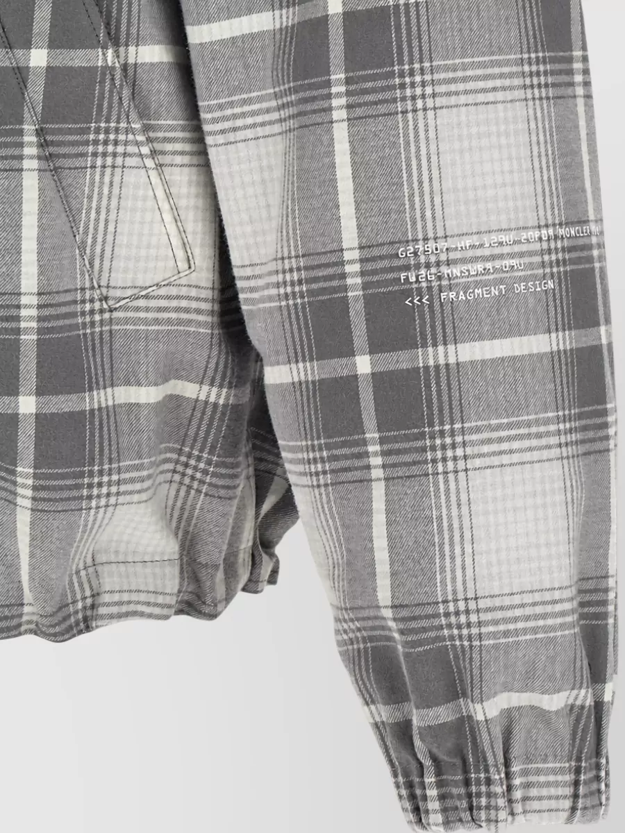 Moncler Genius Reversible Checked Padded Coat