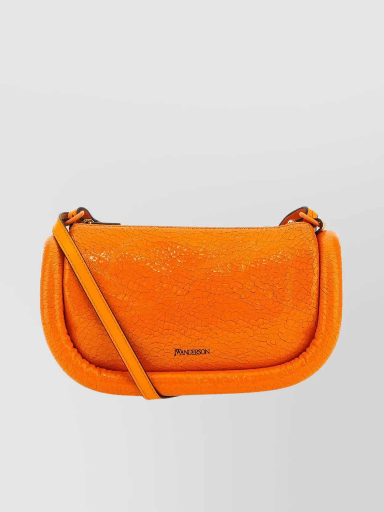 Shop Jw Anderson Distinctive Leather Shoulder Bag In Orange