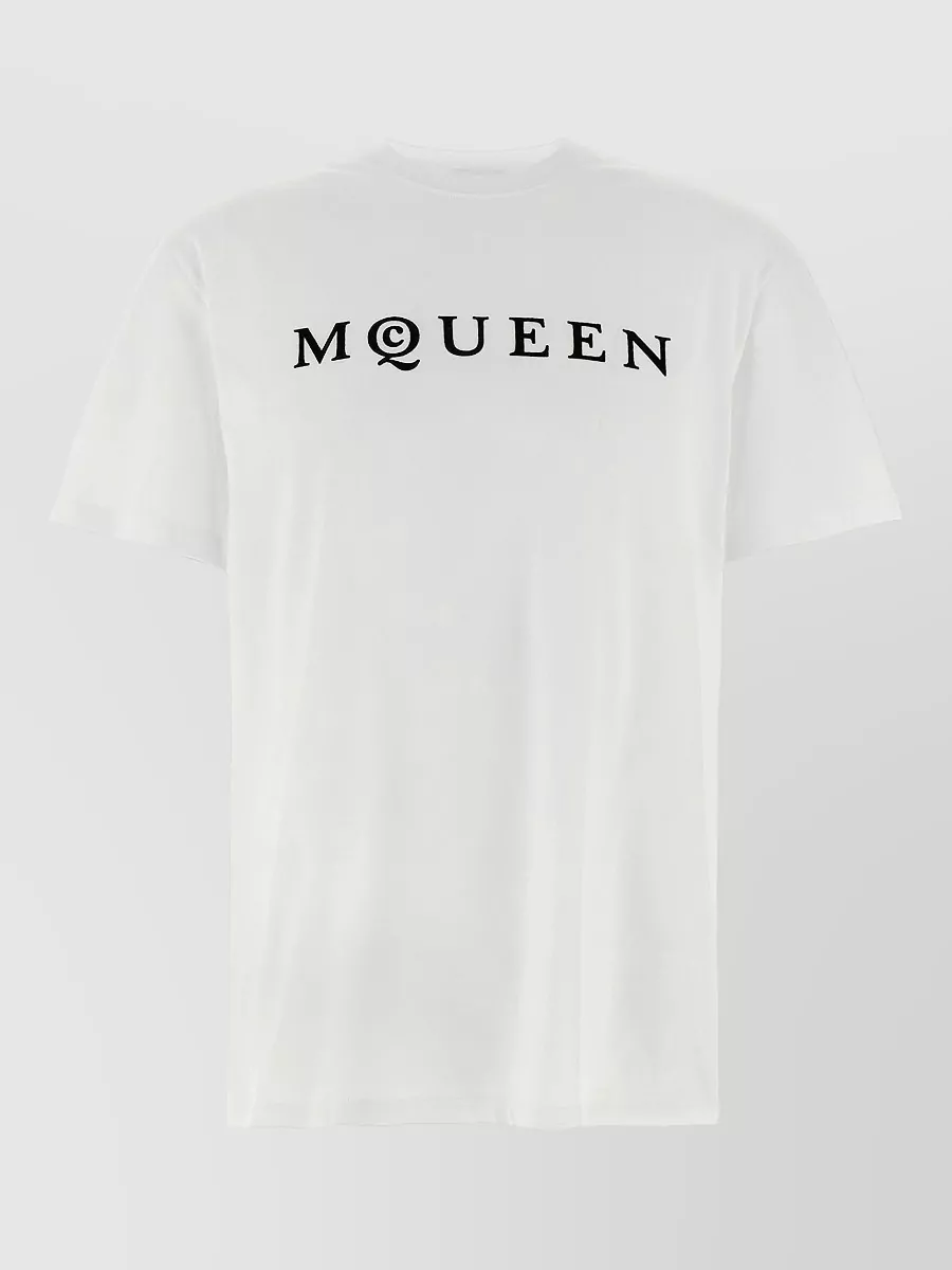 Mc Queen cotton regular-fit crew-neck short-sleeve t-shirt