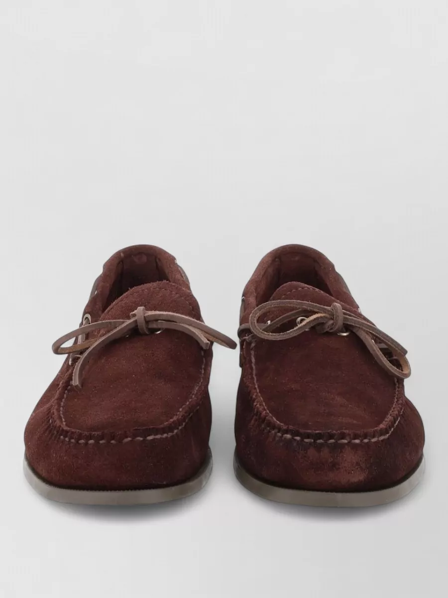G.H. Bass leather boat shoes