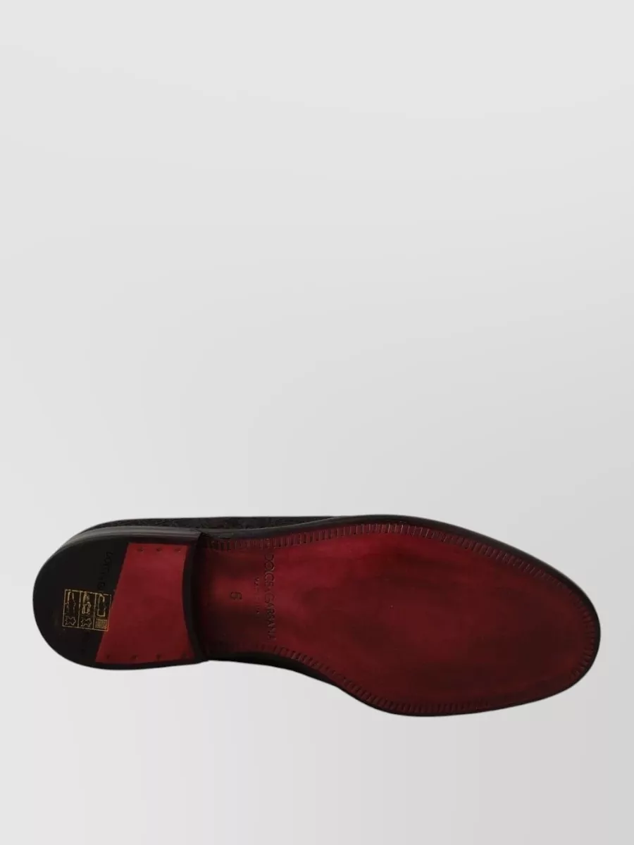 Dolce&Gabbana Silk Floral Brocade Slippers