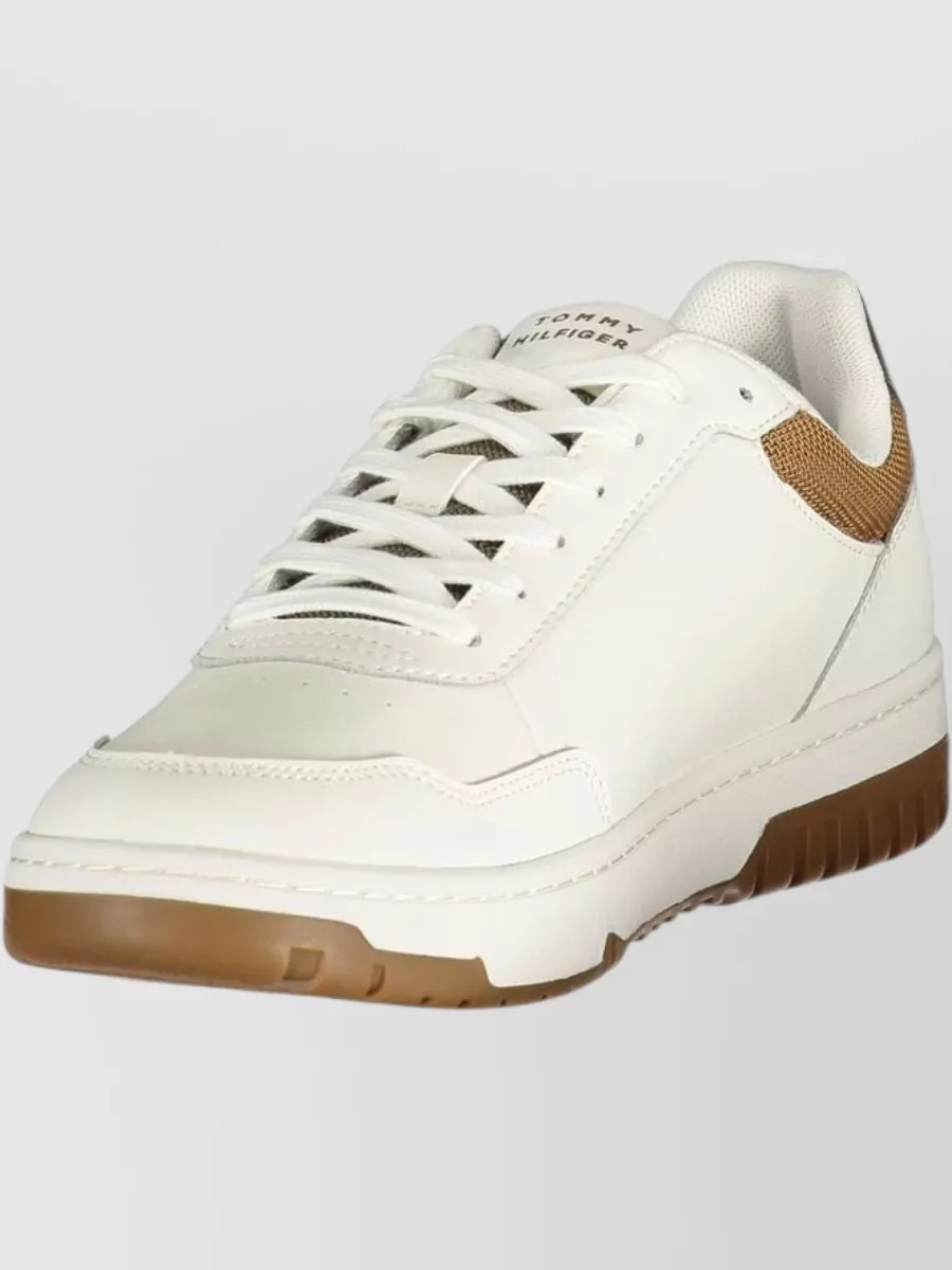 Tommy Hilfiger Leather Low-Top Sneakers