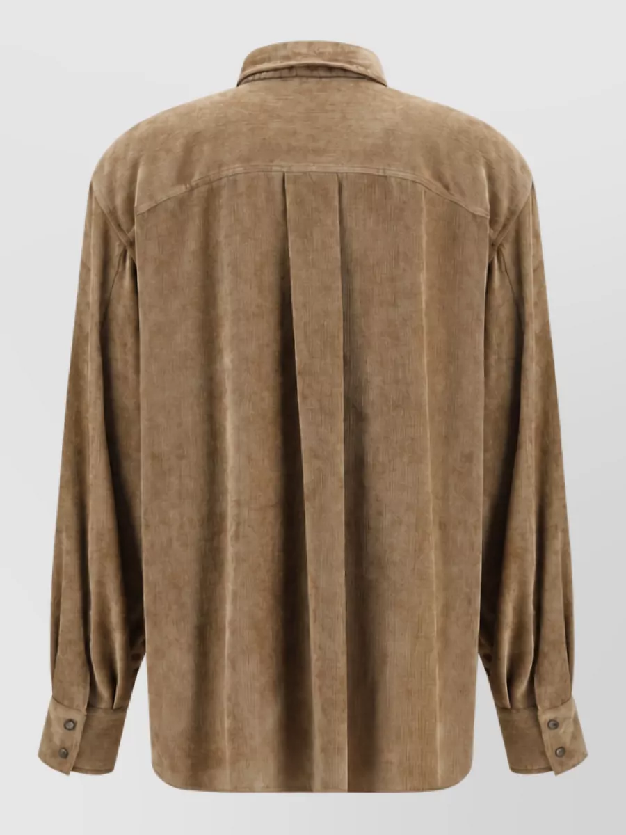 Brunello Cucinelli Viscose Dress Shirt