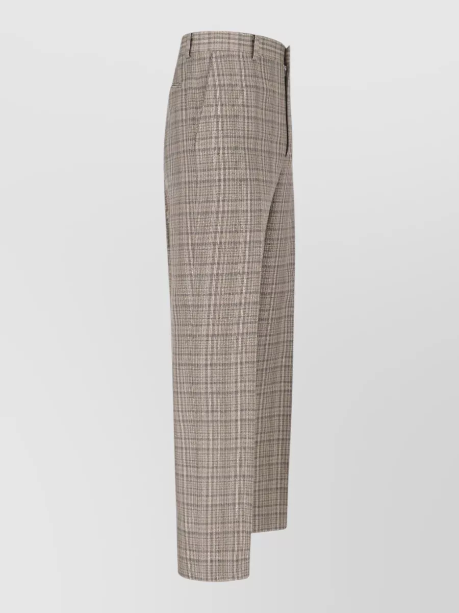 Auralee Silk Straight-Leg Trousers