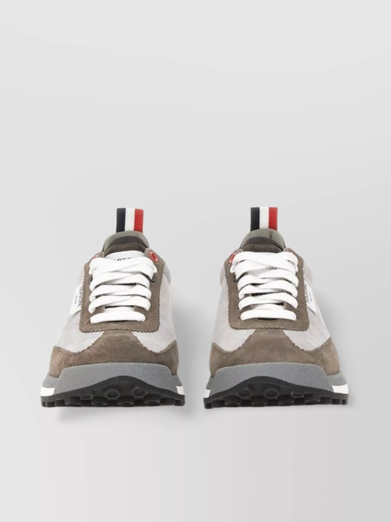 Thom Browne Suede Tech Runner Rubber Sole