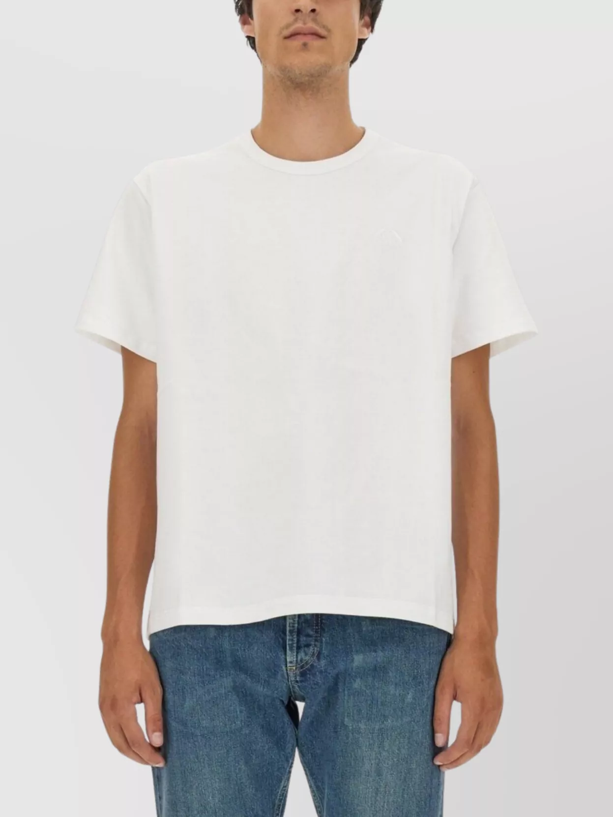 Alexander Mcqueen Basic Round Neck T-Shirt