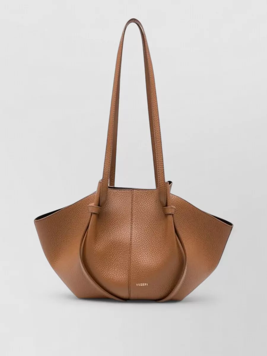 Yuzefi mochi leather tote bag