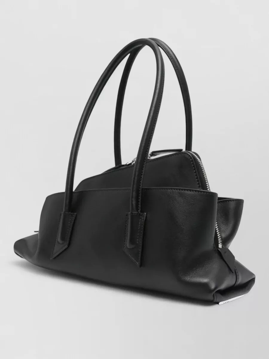The Attico Small Leather Tote Bag