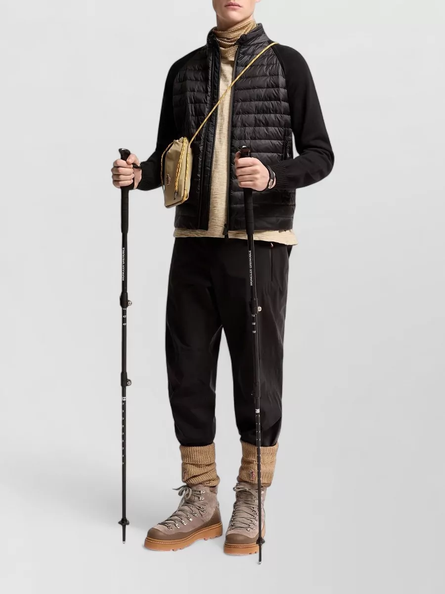 Moncler Down Padded Zip-Up Cardigan