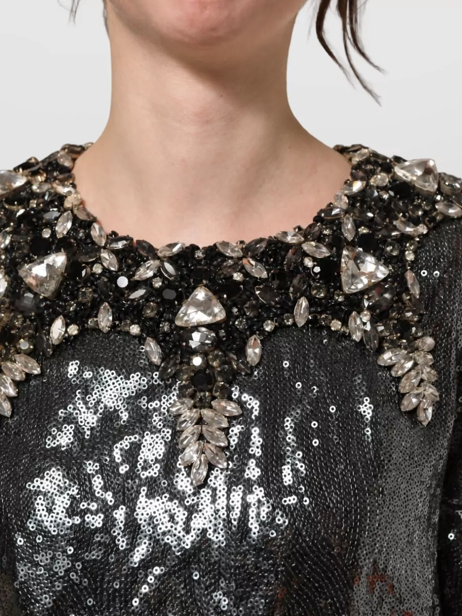 Dolce&Gabbana Sequin Embellished Blouse