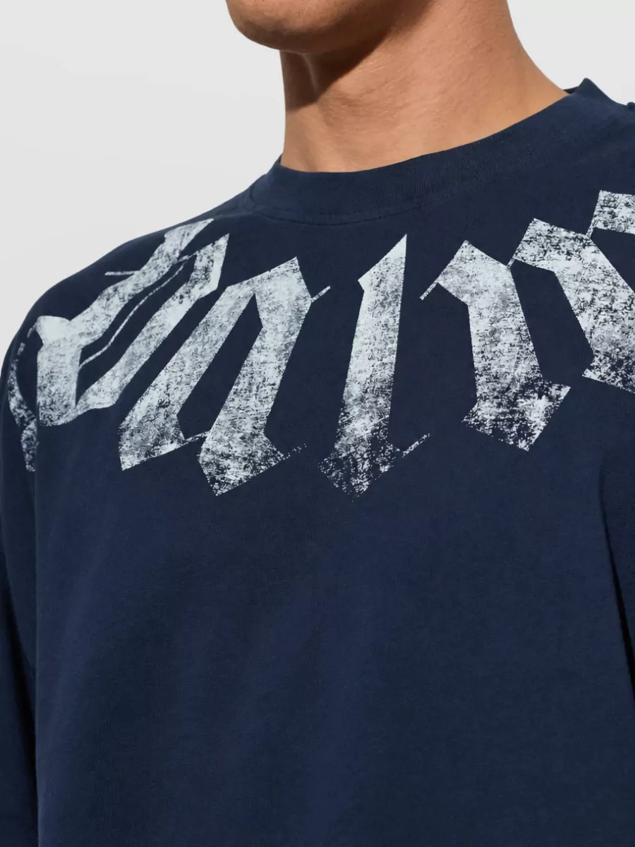 Palm Angels Cotton Oversized T Shirt