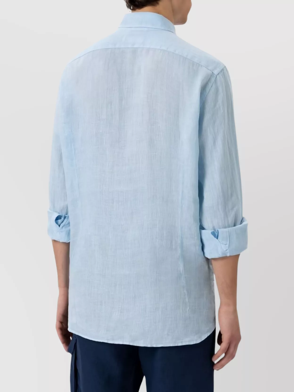 Mc2 Saint Barth Lightweight Long Sleeve Shirt Embroidered Detail