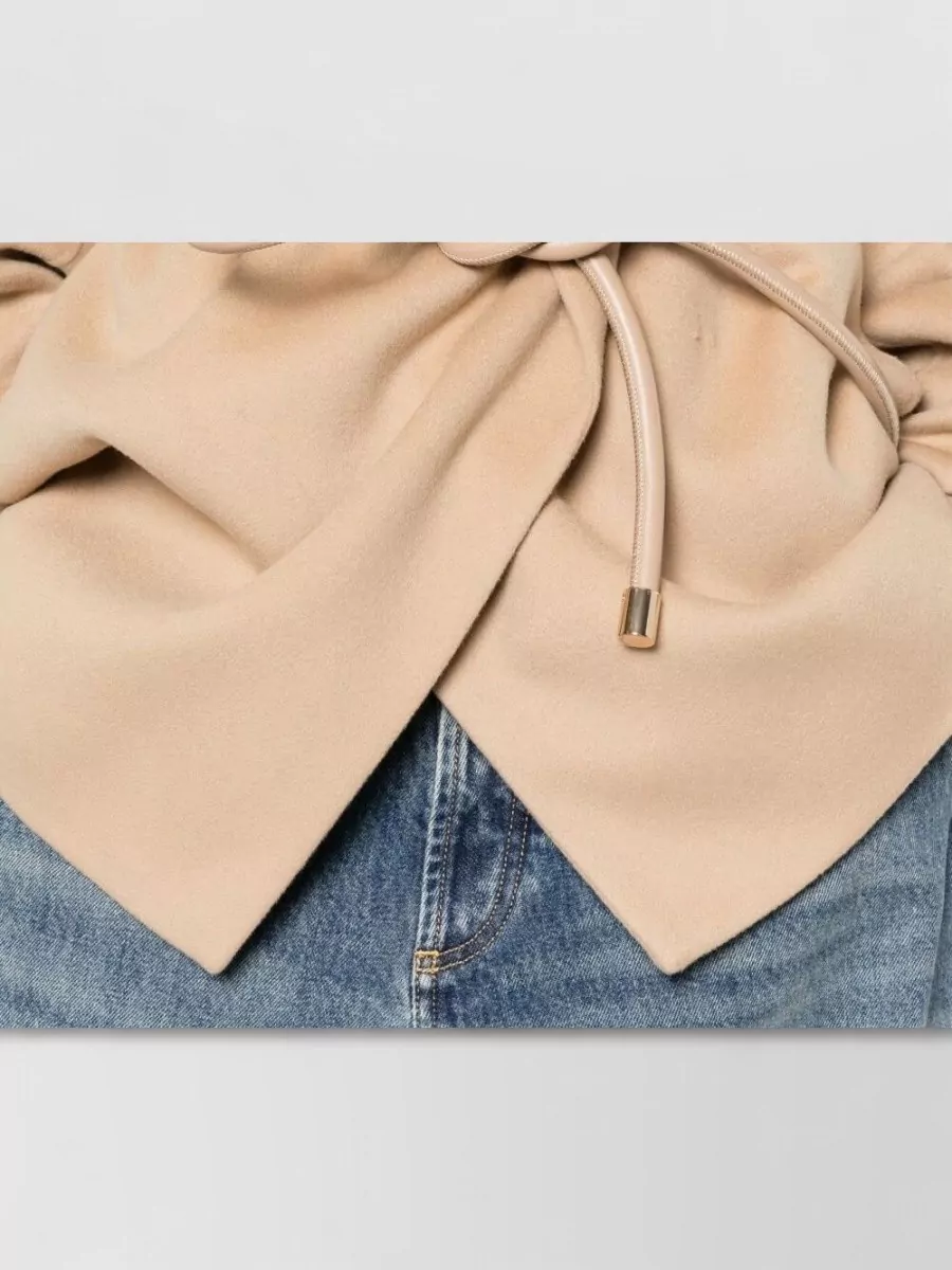 Sportmax Virgin Wool Single Breasted Coat