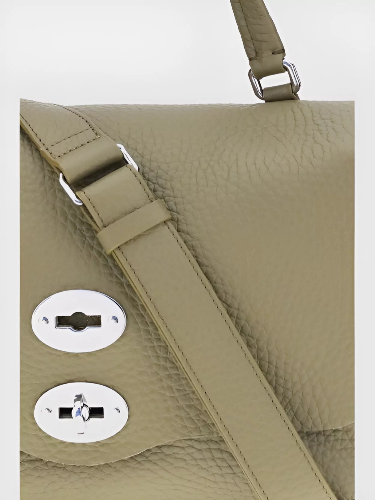 Zanellato Centauro Leather Shoulder Bag