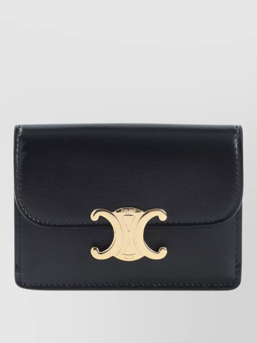 Celine Flap Cardholder Compact Design