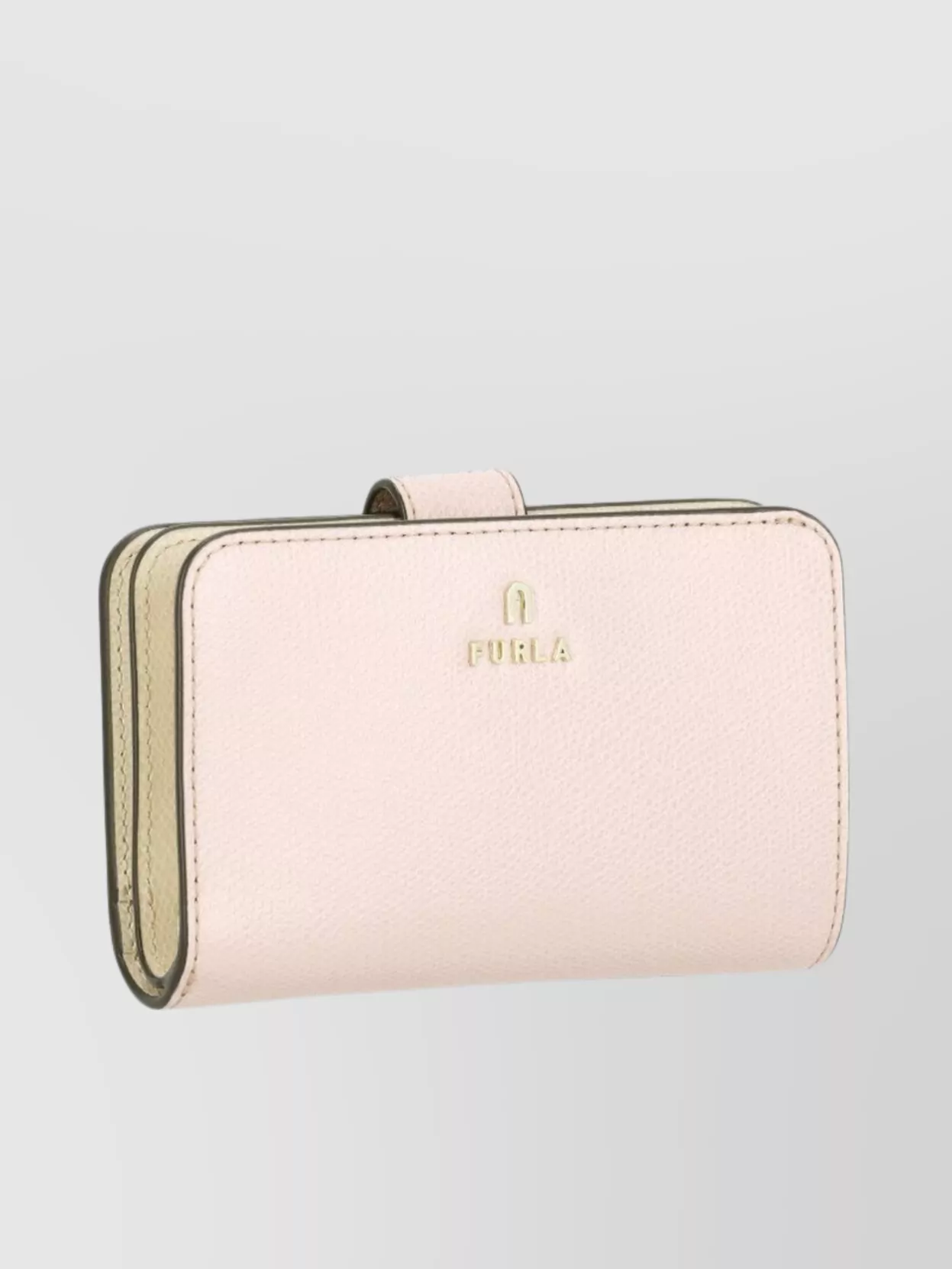 Furla Compact Pebbled Leather Wallet