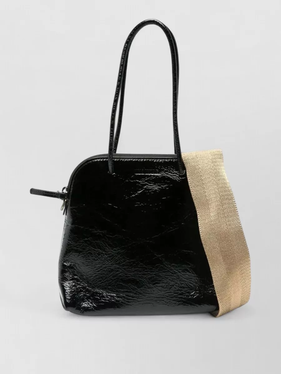 Uma Wang Leather Shoulder Bag