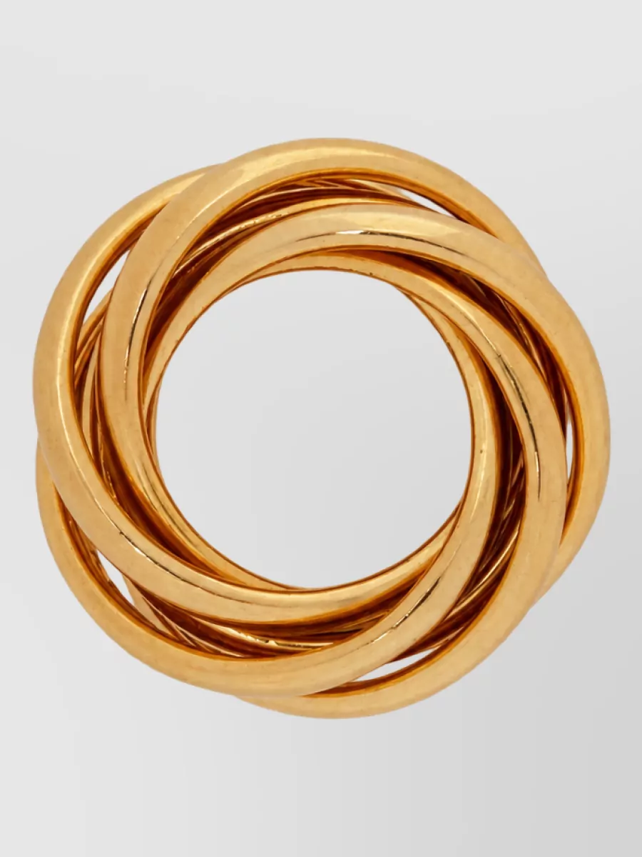 Jil Sander Engraved Multi-Layer Ring