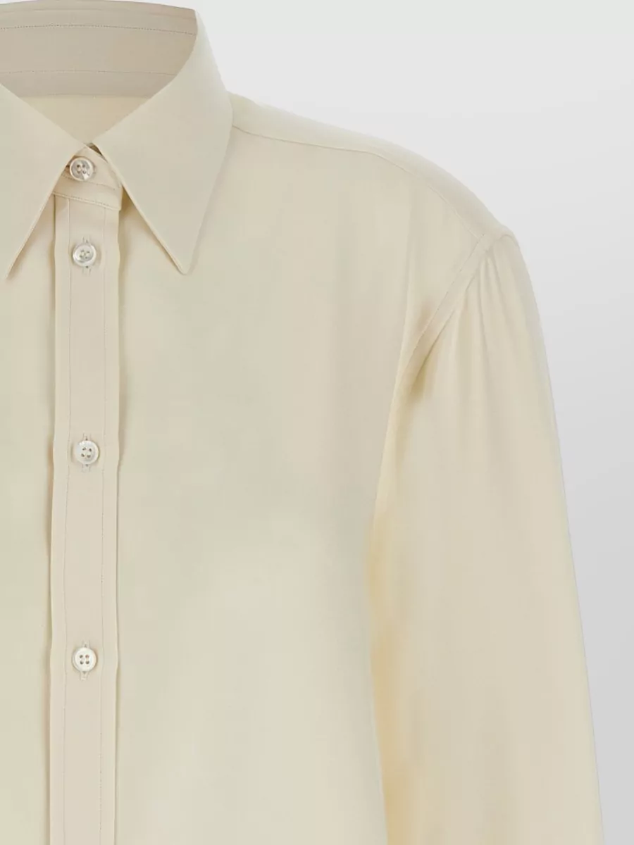 Brioni Silk Long-Sleeve Shirt