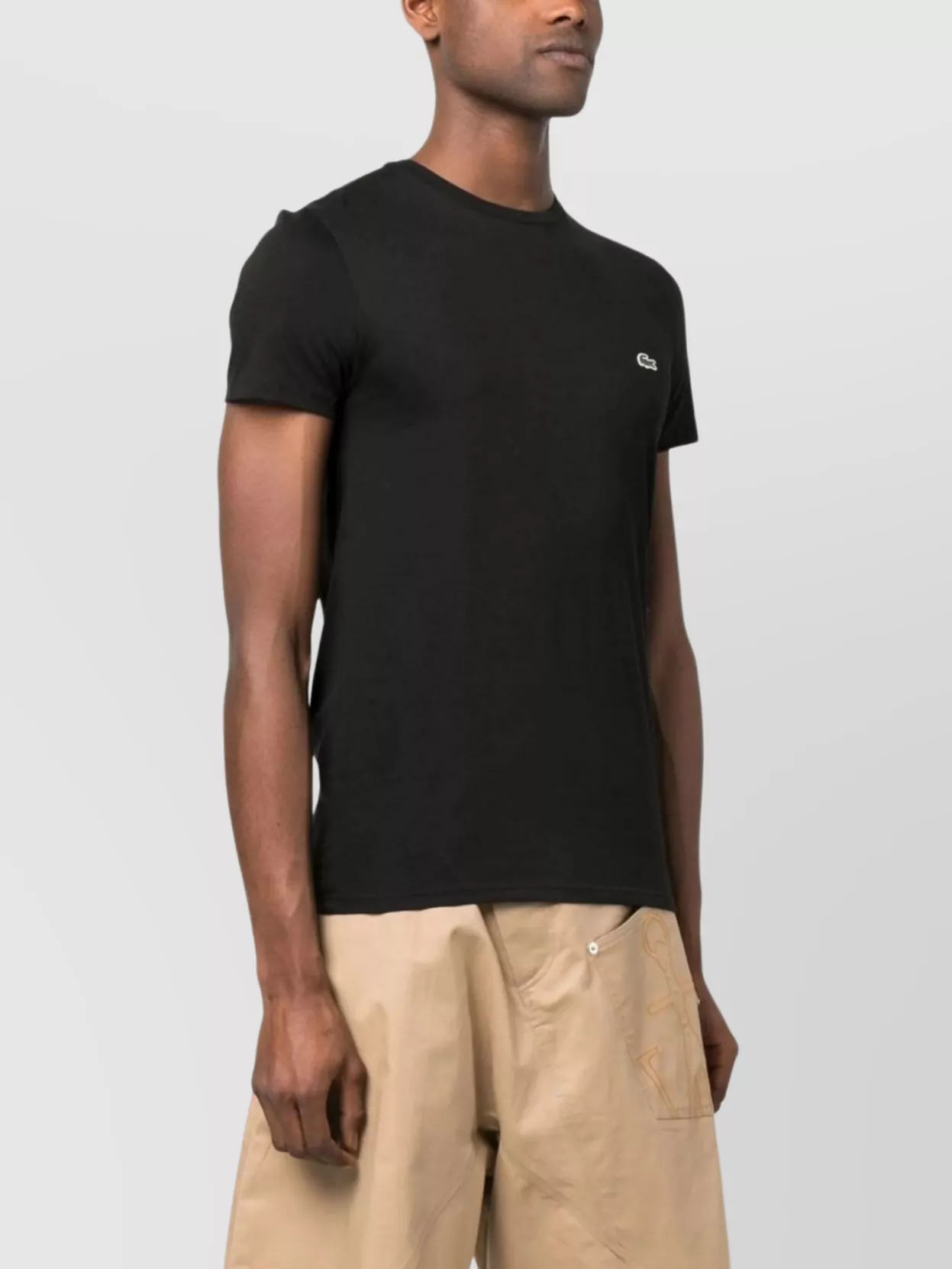 Lacoste Short Sleeve Crew Neck T-Shirt Design