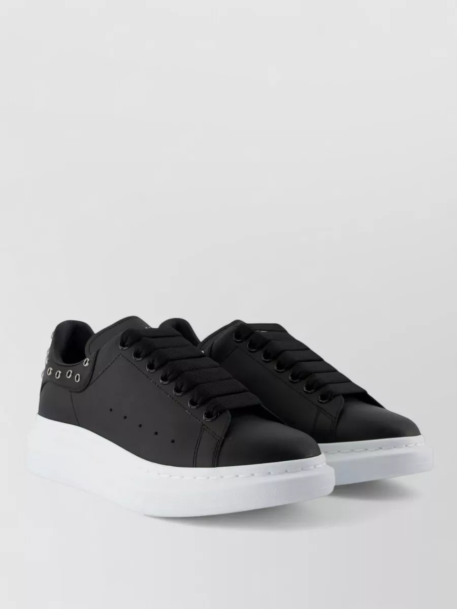 Alexander McQueen leather low-top sneakers