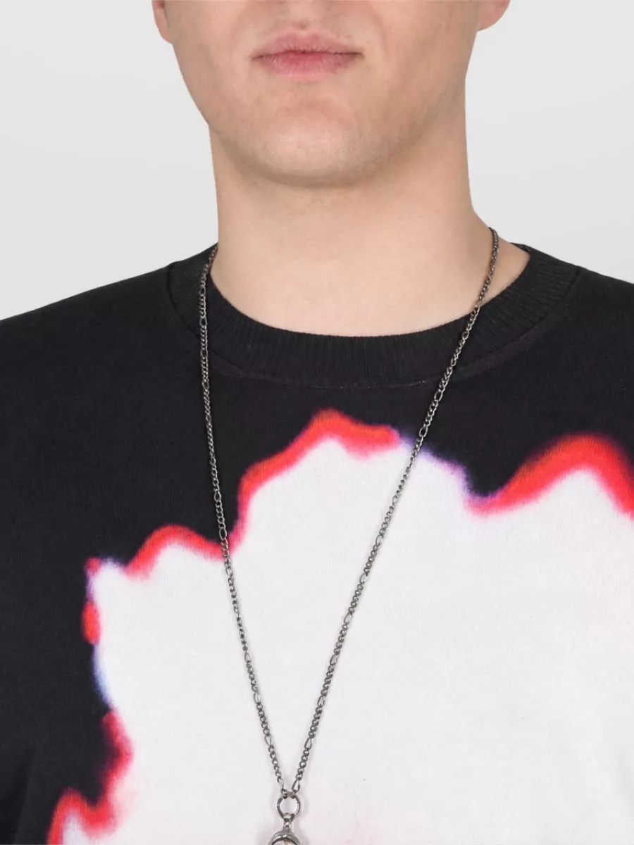 Alexander Mcqueen Solarised Flower Print T-Shirt