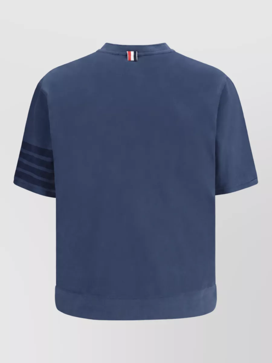 Thom Browne 4-Bar Cotton T-Shirt