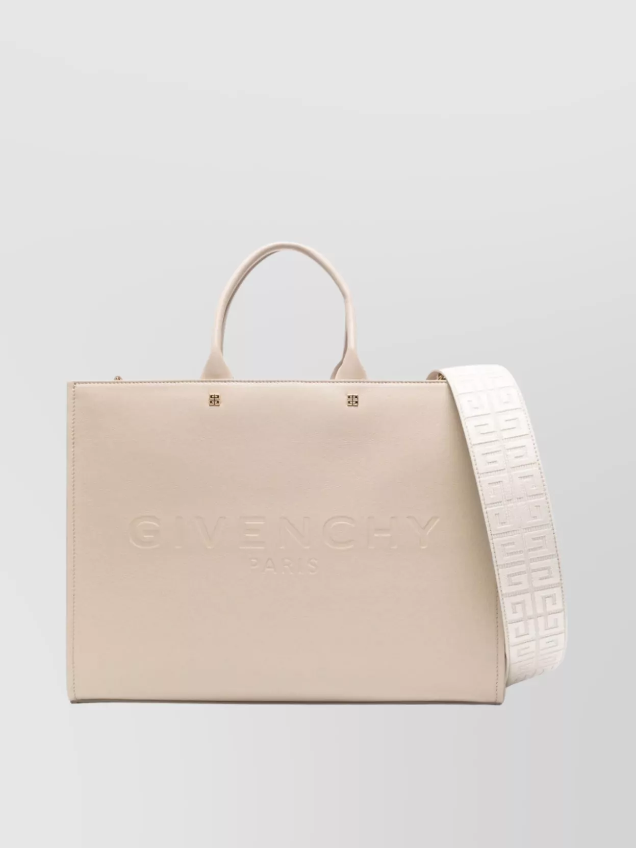Shop Givenchy Textured Leather Tote Bag