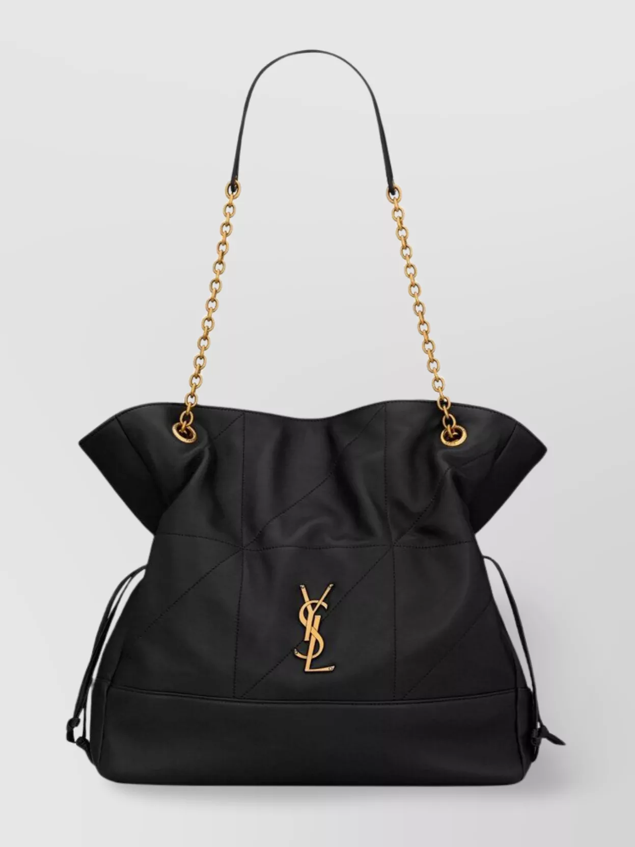 Saint Laurent Quilted Lambskin Shopping Bag