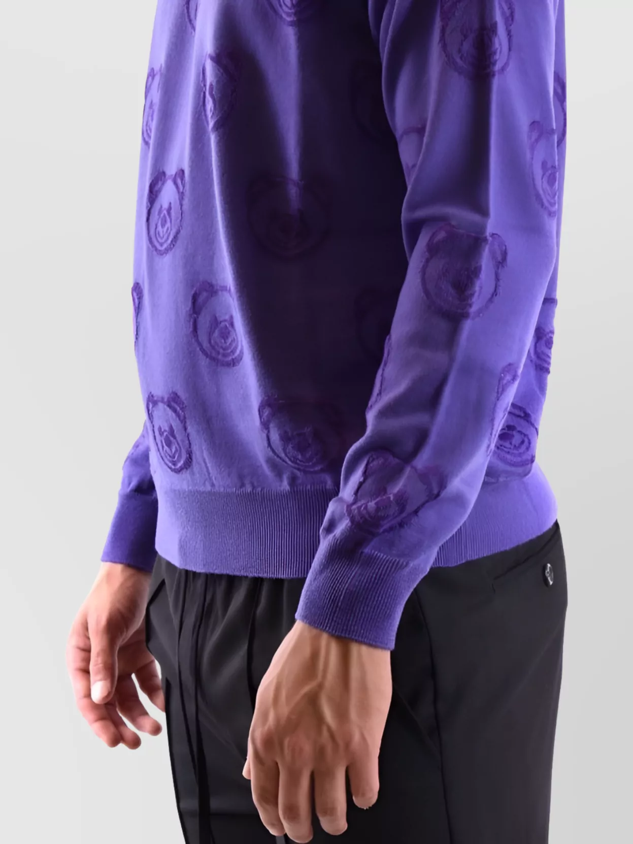 Moschino Bear Crew Neck Sweater