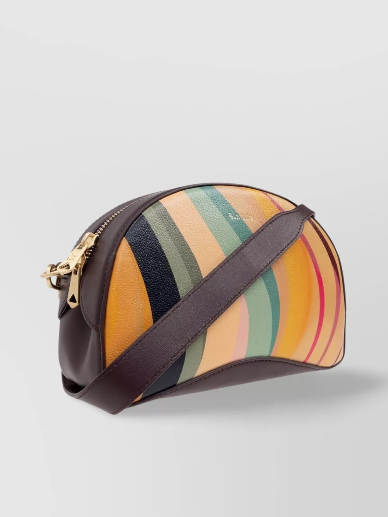 Paul Smith Swirl Leather Crossbody Bag